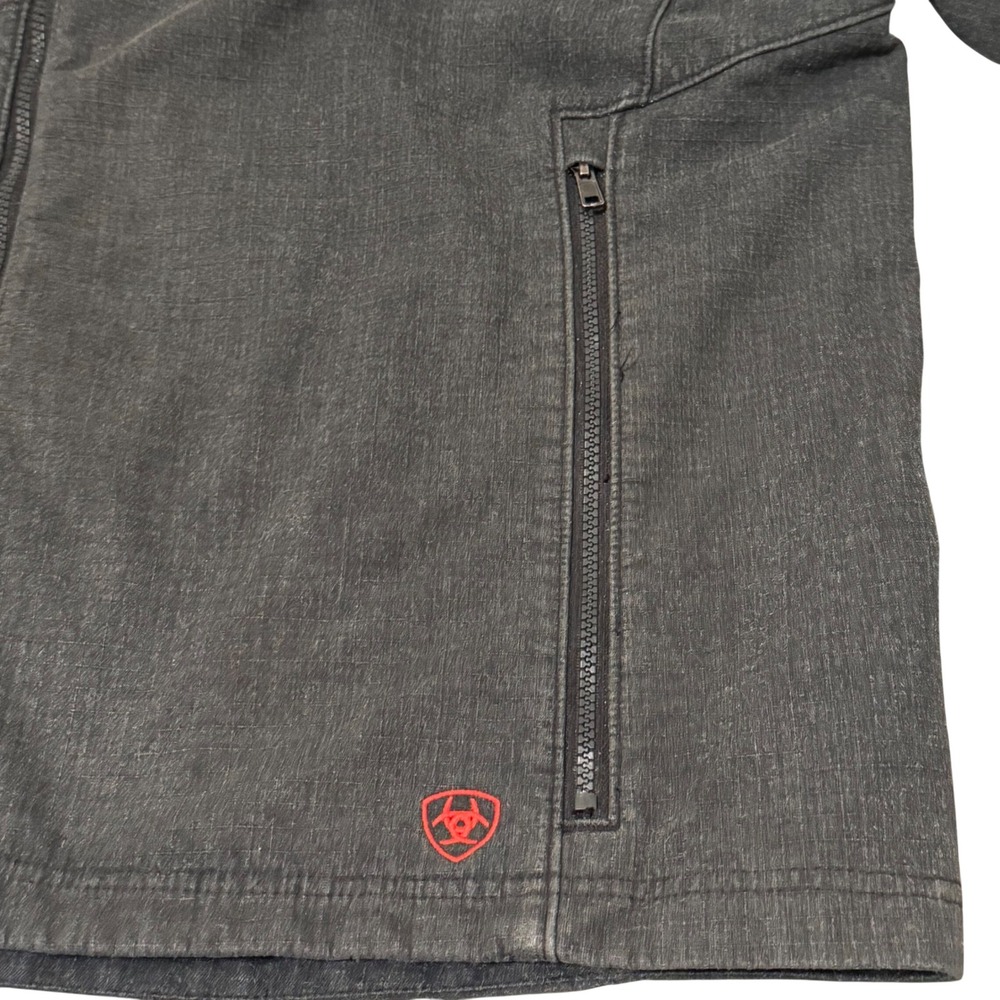 Ariat FR Mens XXL Black Flame Resistant Work Jacket CAT 3 NFPA 2112 Full Zip - Picture 2 of 11